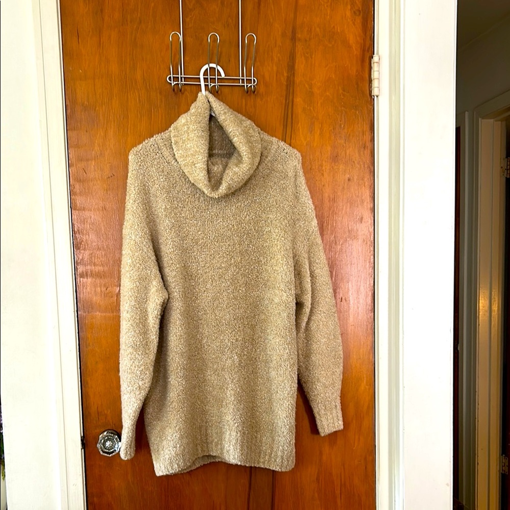 GAP Cream Cowl Neck Sweater Oversized Knit